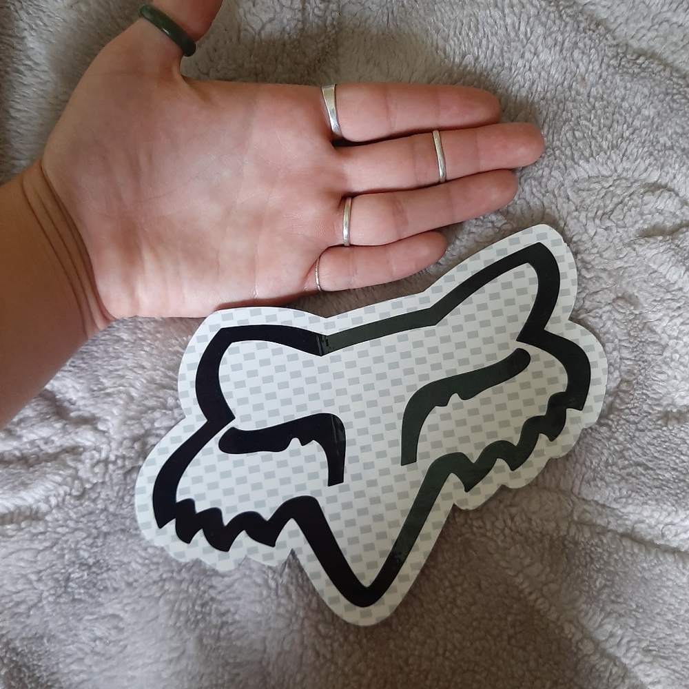 Fox racing sticker